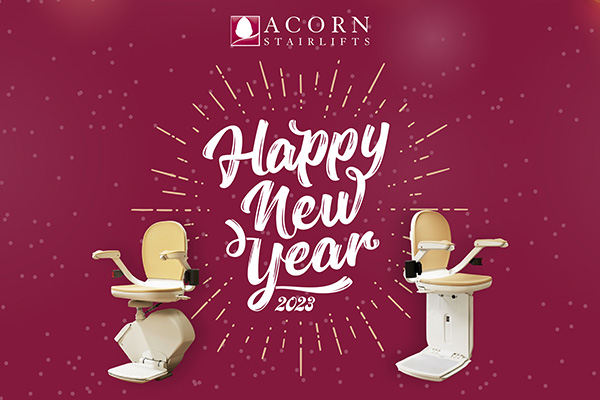 New Year, New You—Rise to New Heights in 2023 with an Acorn Stairlift