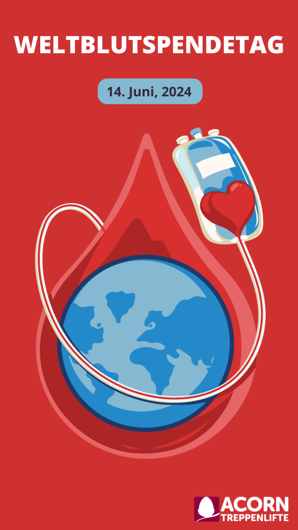 Weltblutspendetag 2024 - Warum Blutspenden Leben retten, wer Blut spenden kann und 5 Möglichkeiten zur Unterstützung des Aktionstags in diesem Jahr