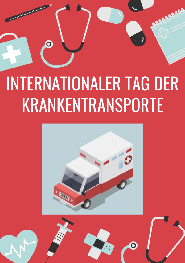 Internationaler Tag der Krankentransporte 2024 - Die wichtige Rolle der Krankentransporteure und wie man diesen stillen Helden des Gesundheitswesens danken kann