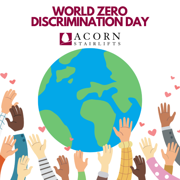 World Zero Discrimination Day 2023—How Acorn Stairlifts is An Advocate for All Ages and Abilities 