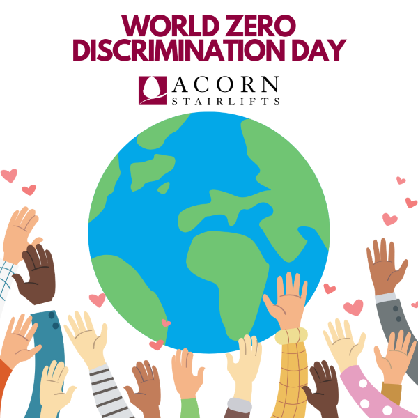 World Zero Discrimination Day 2023—How Acorn Stairlifts is An Advocate for All Ages and Abilities