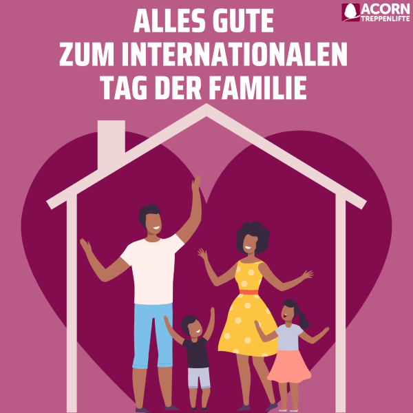 
Internationaler Tag der Familie 2025 – Warum Familie bei Acorn Treppenlifte an erster Stelle steht