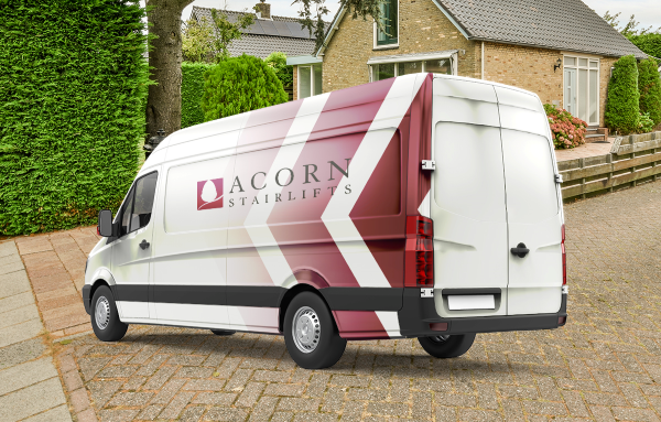 Acorn Stairlifts installation van