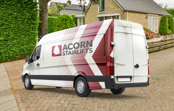 Acorn Stairlifts installation van