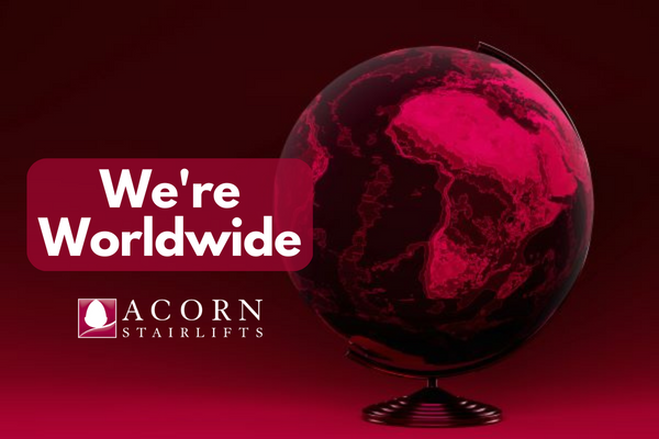 Acorn Stairlifts is Worldwide