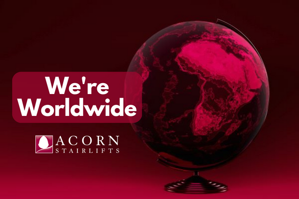 Acorn Stairlifts is worldwide