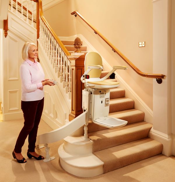 Acorn Stairlift Caratteristiche di sicurezza del montascale