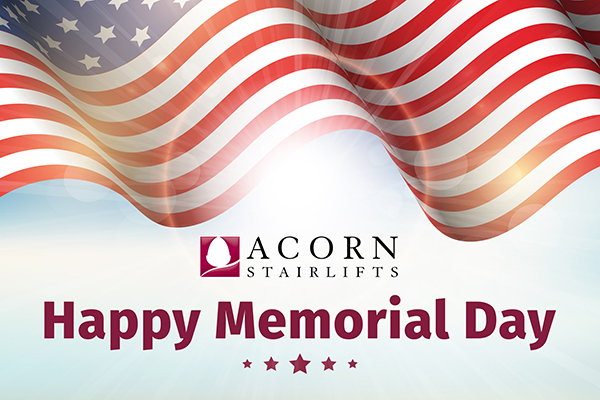 Memorial Day Weekend 2023—The History of the Holiday and How Acorn Stairlifts Protects Your Freedom 