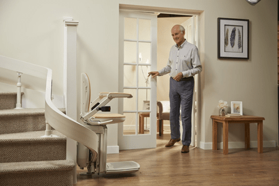 A stairlift for a holiday gift